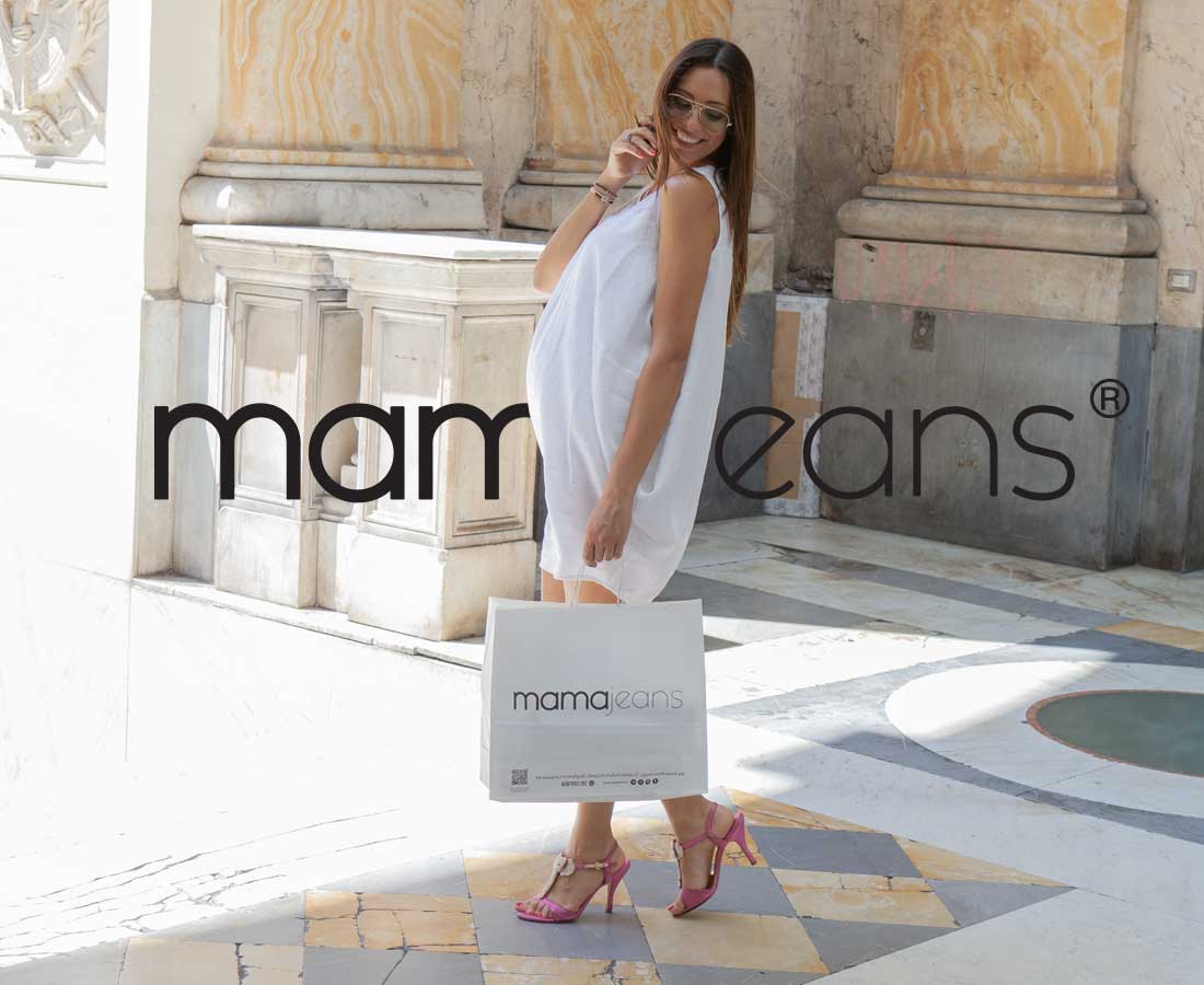 Pantaloni Premaman MAMAJEANS Venezia - Skinny Colorati In Cotone Elasticizzato, Made In Italy - Foto 12