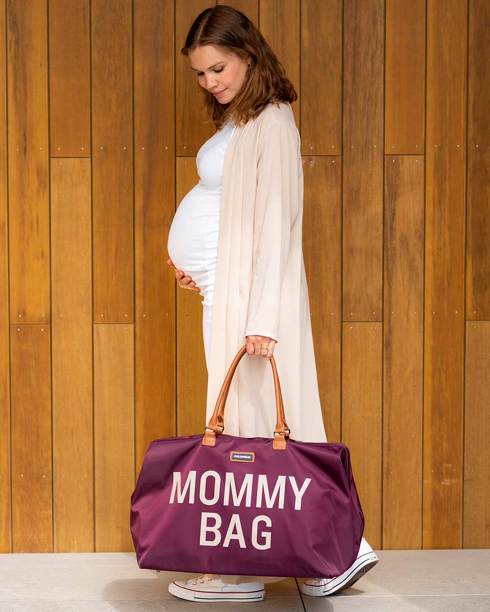 Borsa Cambio Mommy Bag! - Bordeaux – MAMAJEANS