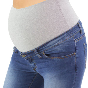 Jeans premaman 5 Tasche skinny - Basic Stone