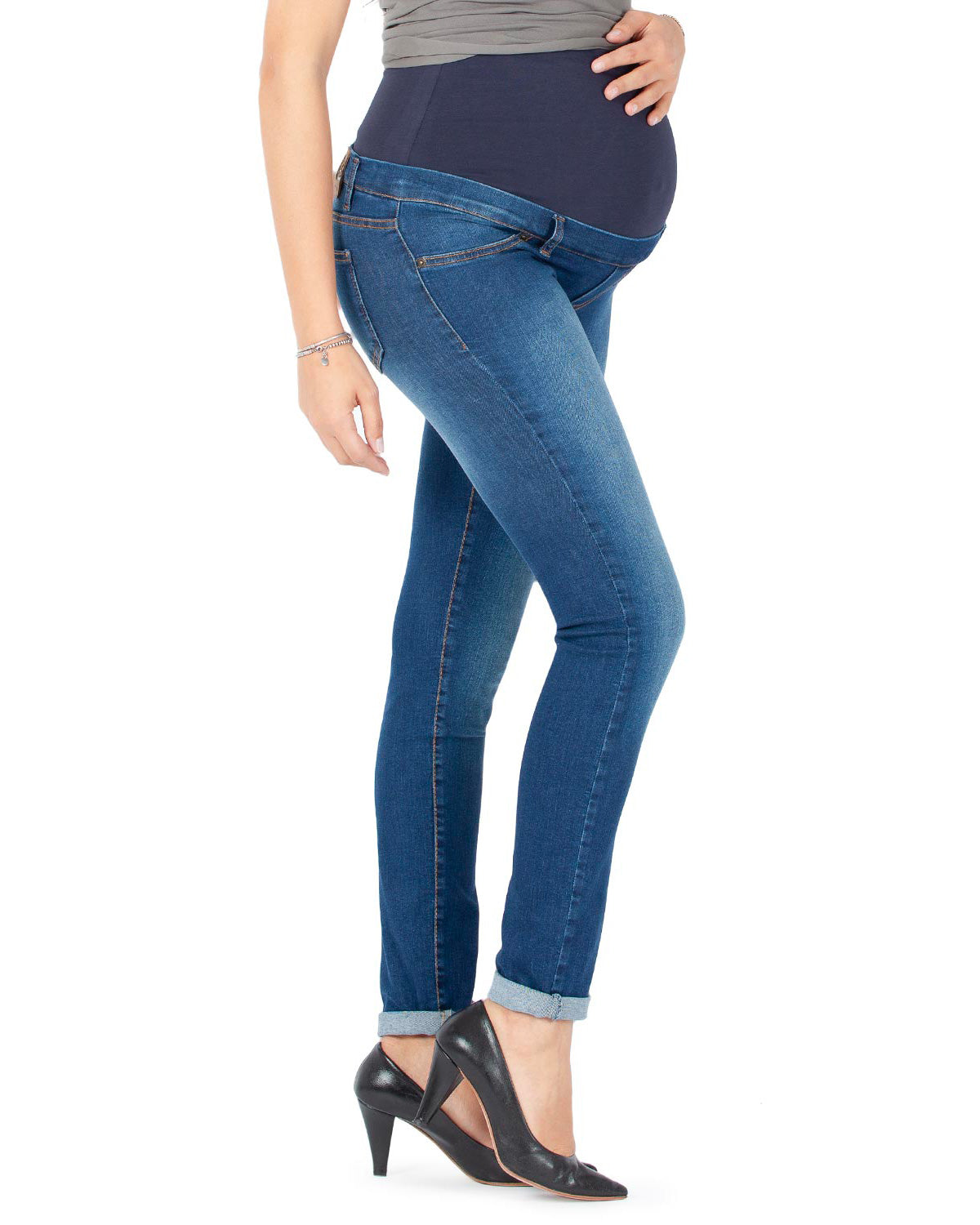 Comodissimo jeans premaman skinny - Designed in Italy