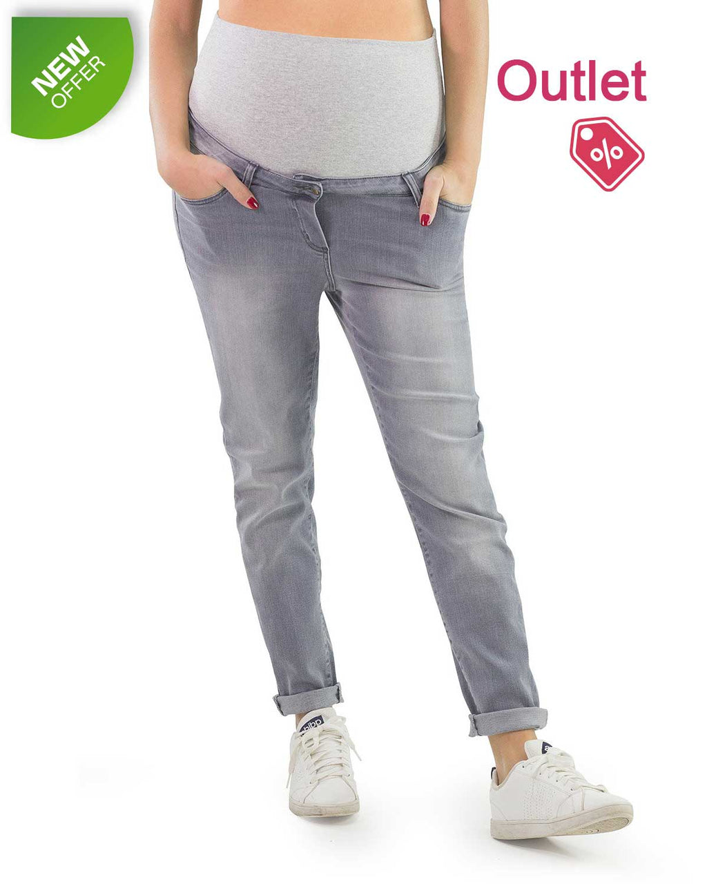 Leggings premaman - GRIGIO - Premaman - Donna - 10.00 Leggings premaman - GRIGIO - Premaman - Donna - 10.00