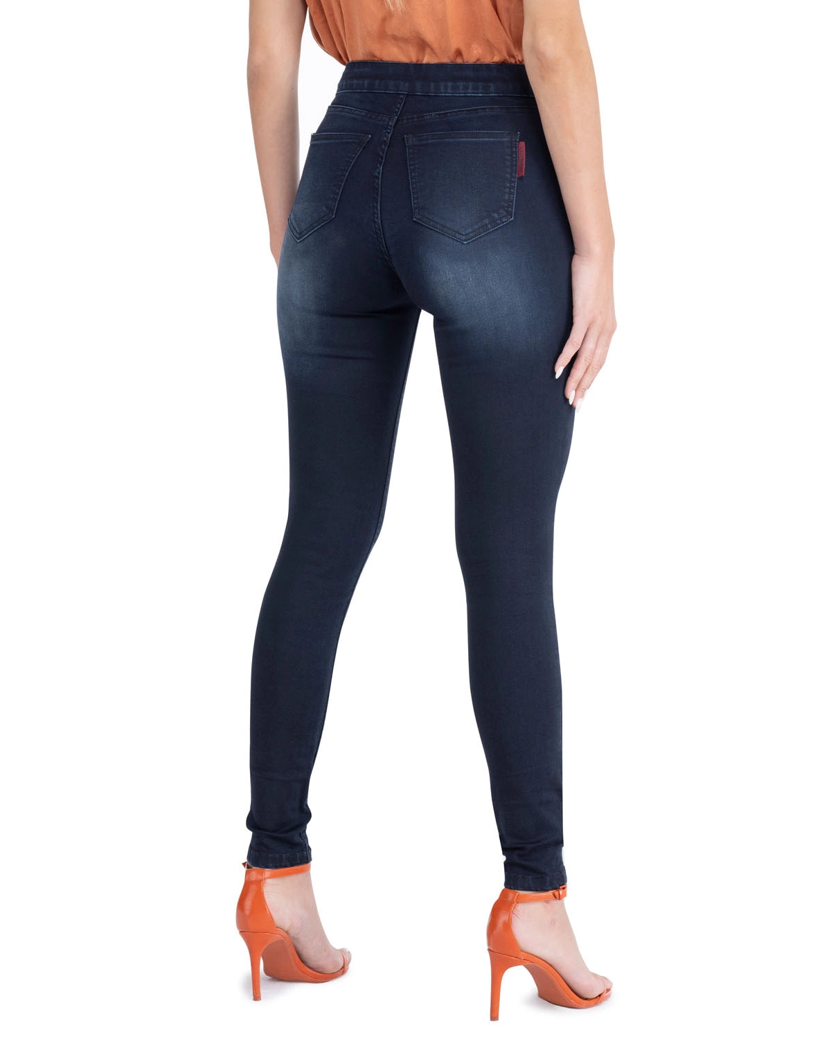 Jeans Donna Vita Alta Skinny Deluxe – MAMAJEANS