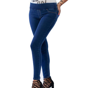 Jeans Pull-on Skinny Elasticizzato (Lima)
