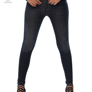 Jeans Skinny Nero Pull-On - Made in Italy