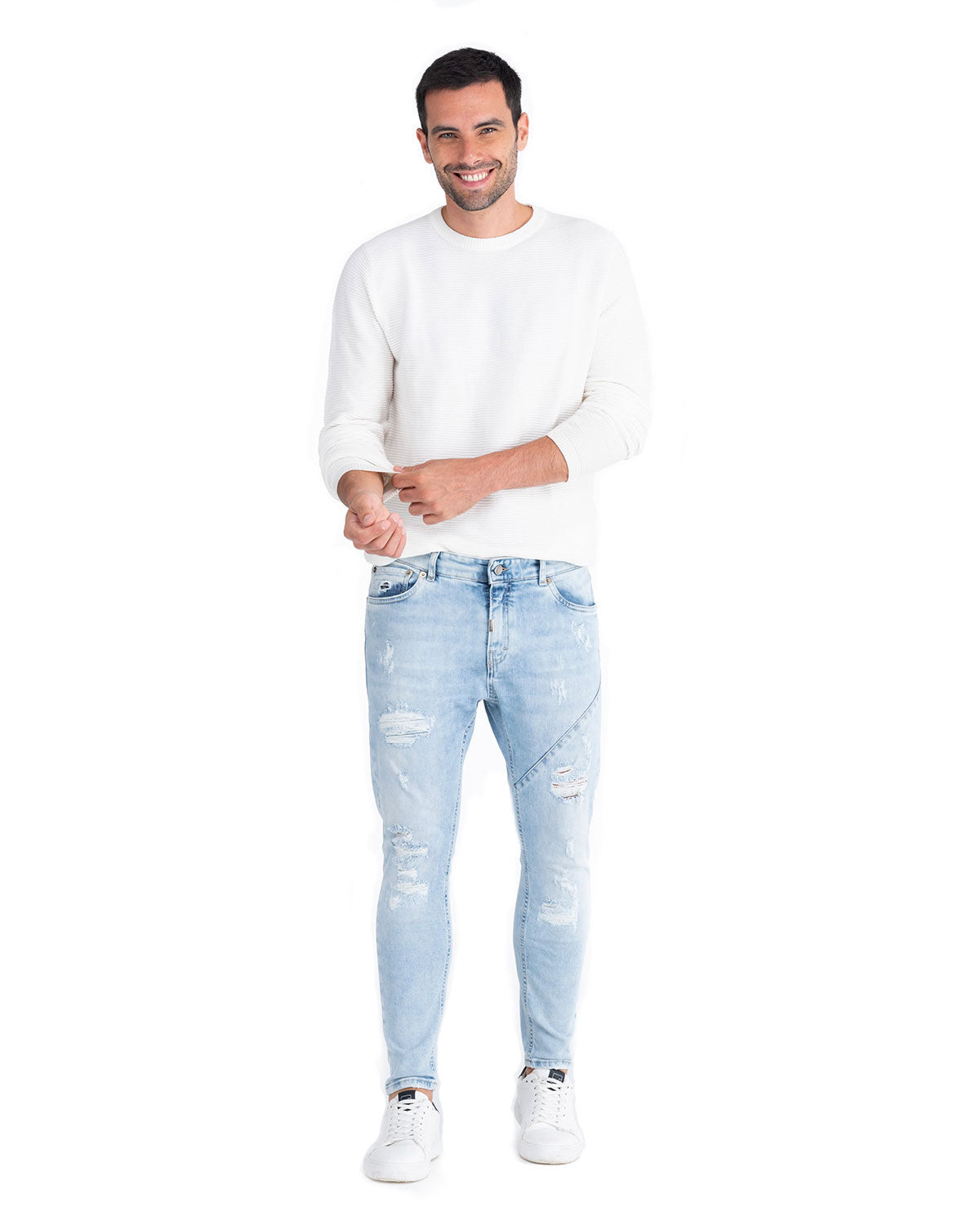 Jeans Uomo Fashion - Used look