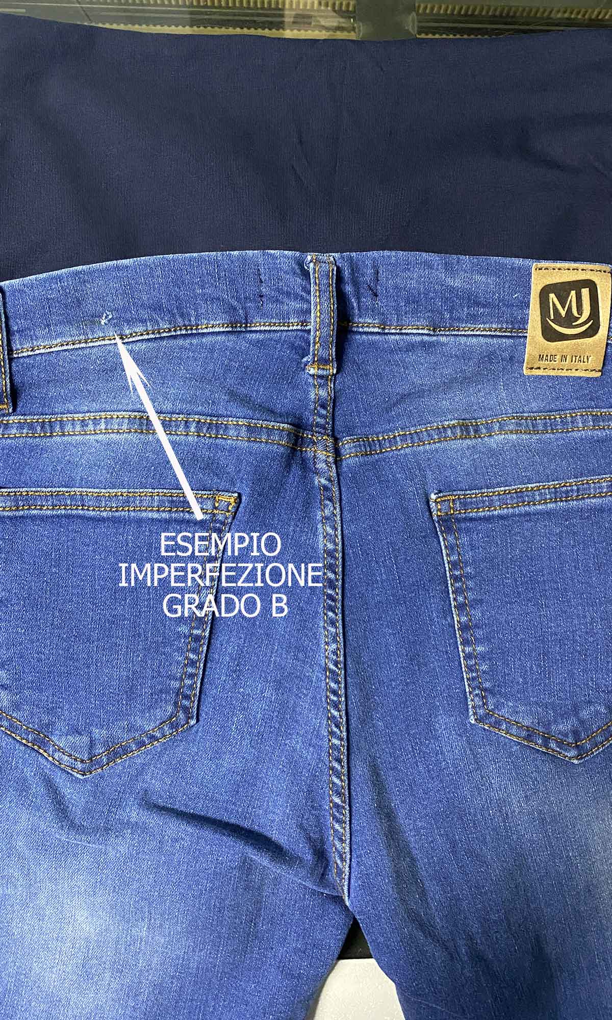 Jeans Premaman Con Piccoli Difetti - Grado A e B