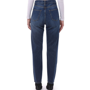 Jeans Donna in Cotone Organico (Taper - Scuro)
